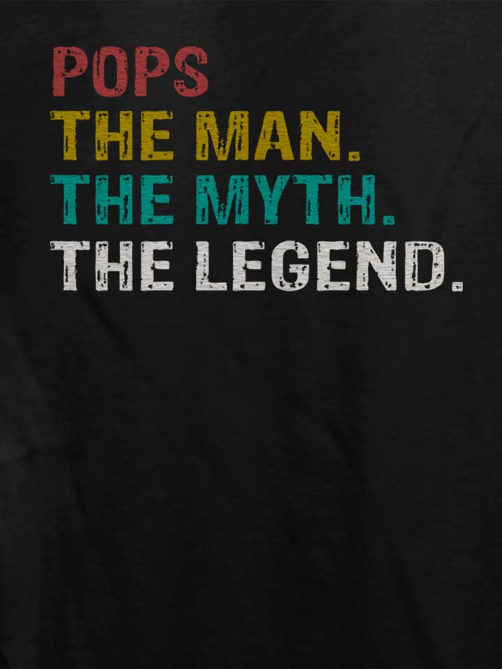 pops-man-myth-legend-damen-t-shirt schwarz 4