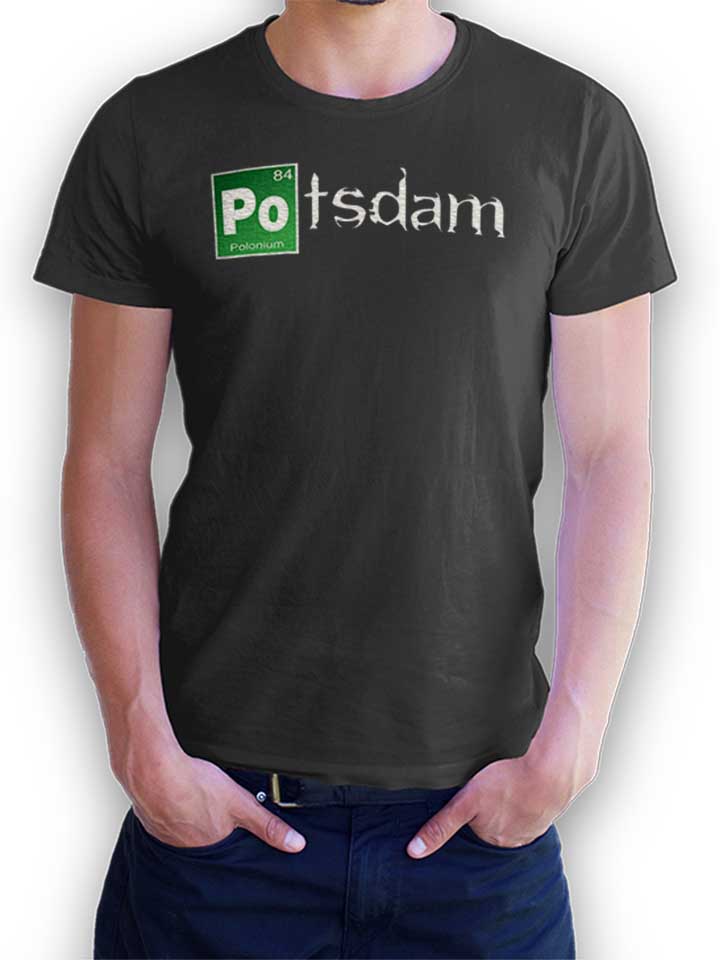 Potsdam T-Shirt dunkelgrau L