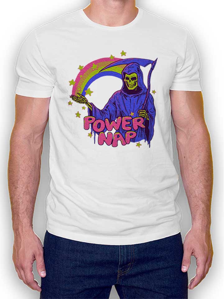 power-nap-reaper-t-shirt weiss 1