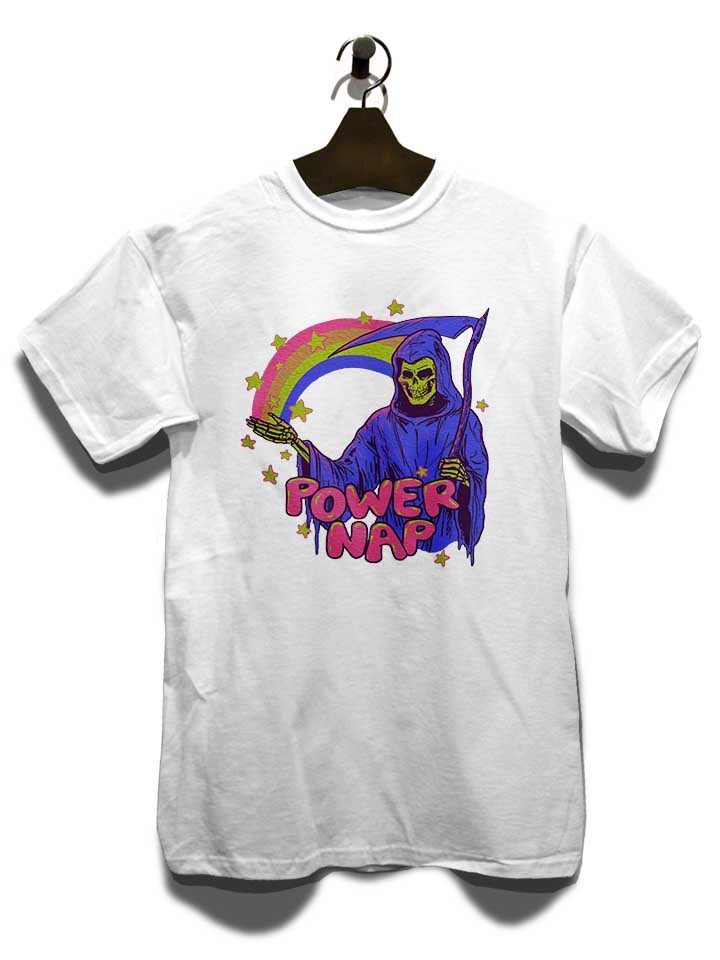 power-nap-reaper-t-shirt weiss 3