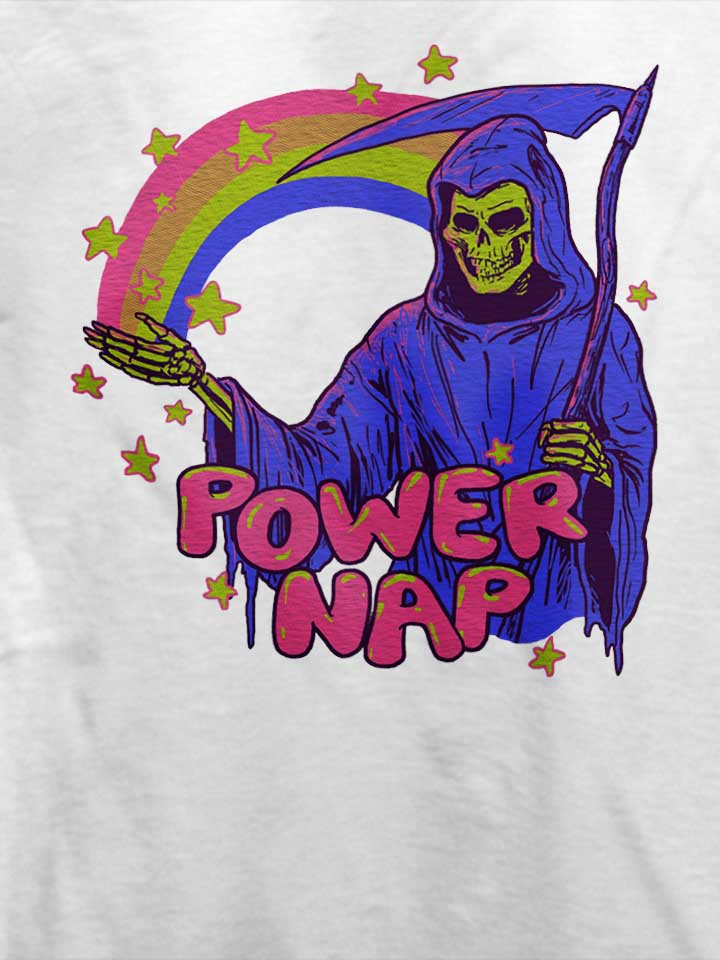 power-nap-reaper-t-shirt weiss 4