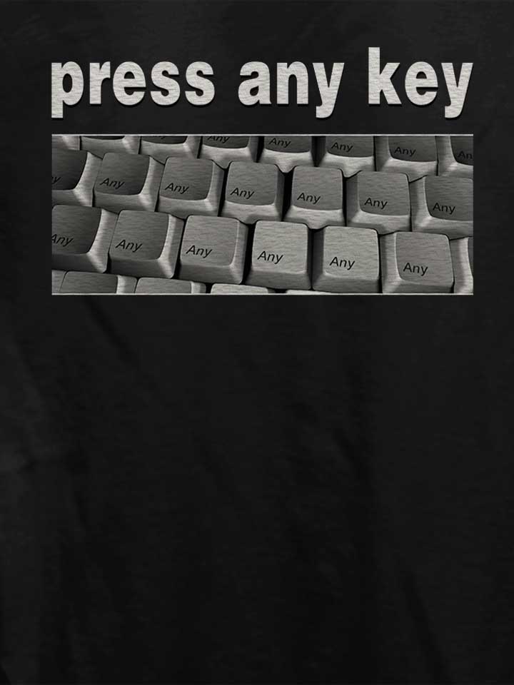 press-any-key-damen-t-shirt schwarz 4