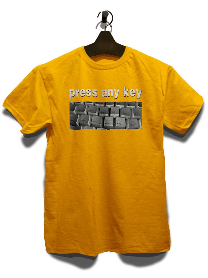 press-any-key-t-shirt gelb 3
