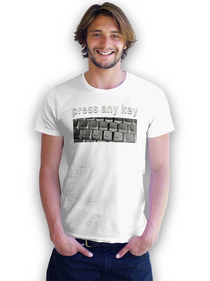 press-any-key-t-shirt weiss 2