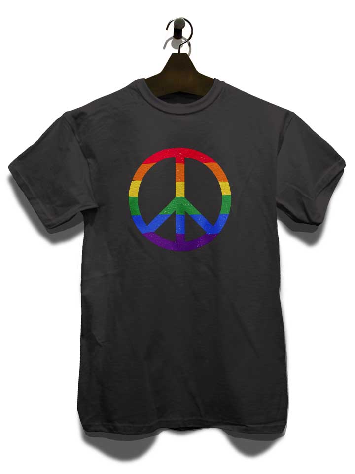 pride-and-peace-symbol-t-shirt dunkelgrau 3