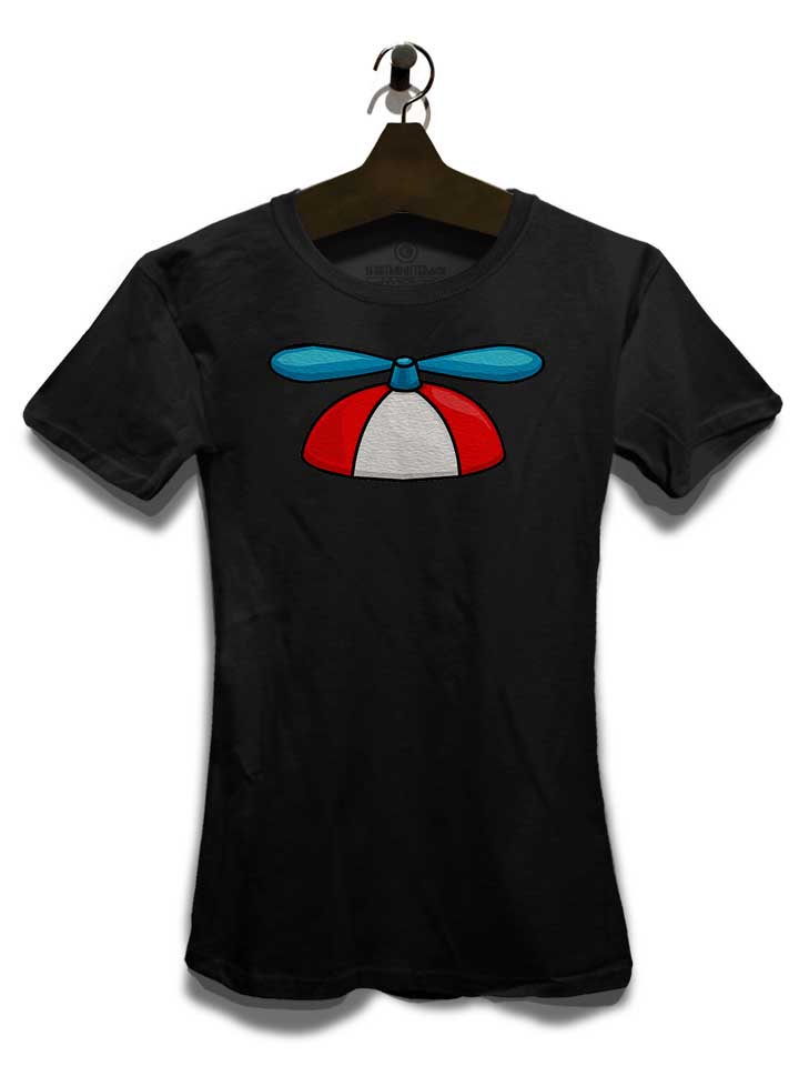 propeller-cap-damen-t-shirt schwarz 3