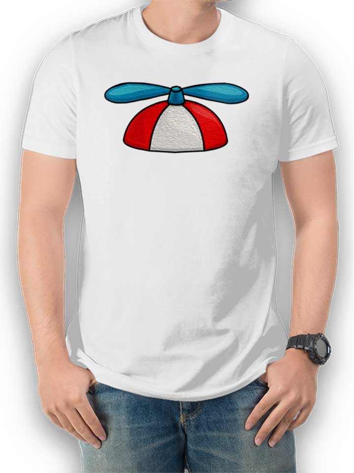 propeller-cap-t-shirt weiss 1