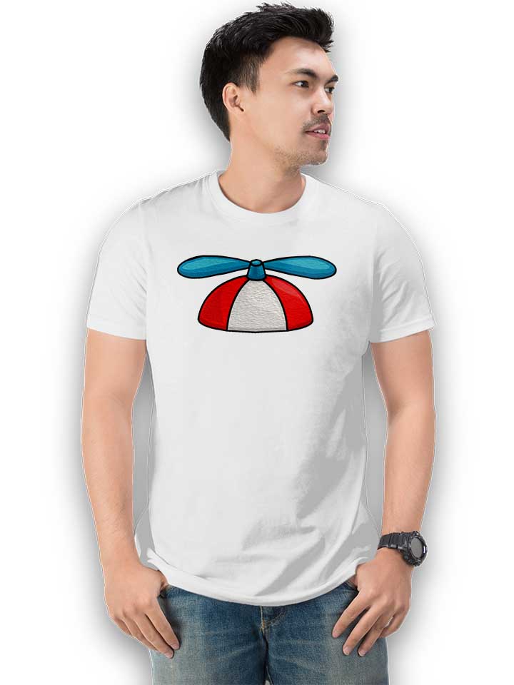 propeller-cap-t-shirt weiss 2