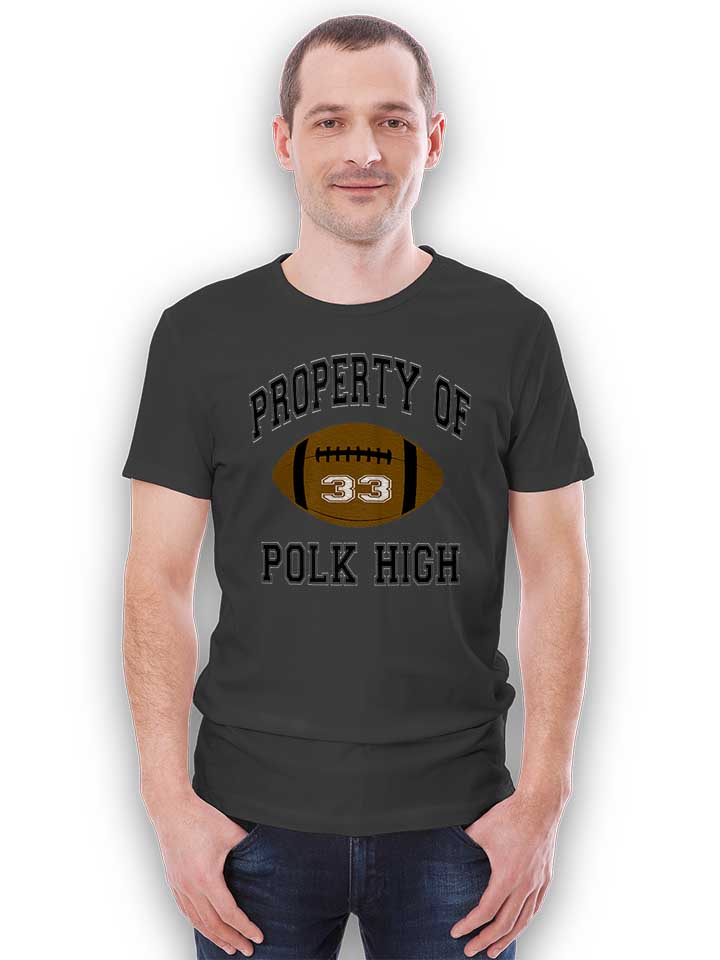 property-of-polk-high-t-shirt dunkelgrau 2