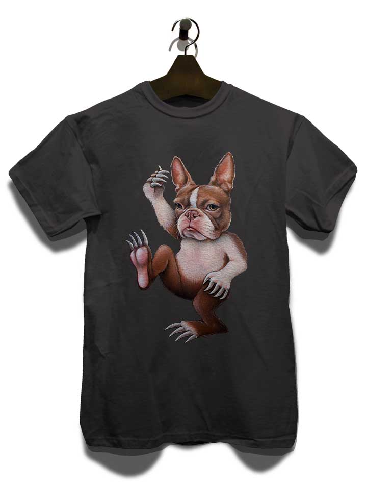pug-creature-t-shirt dunkelgrau 3