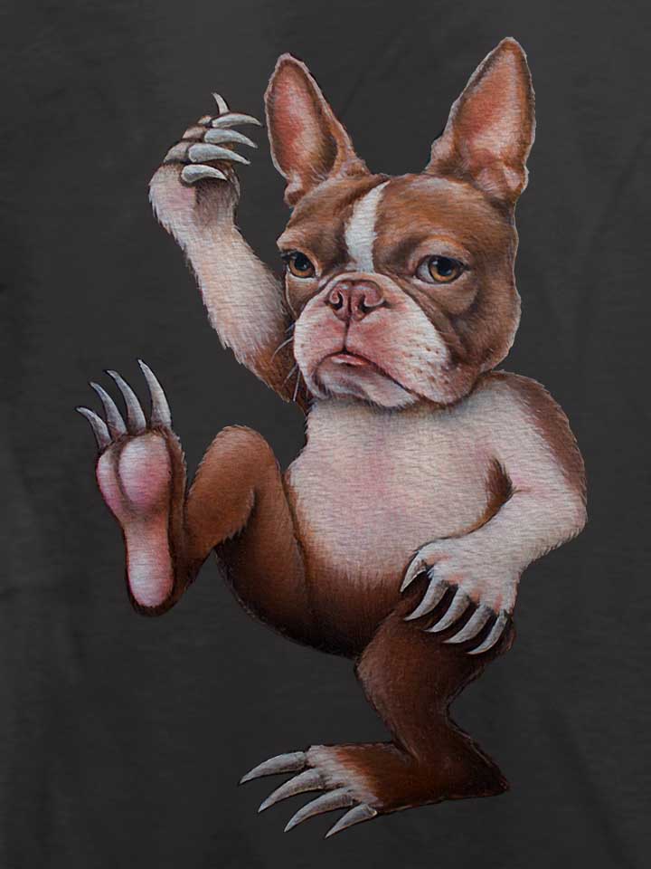 pug-creature-t-shirt dunkelgrau 4