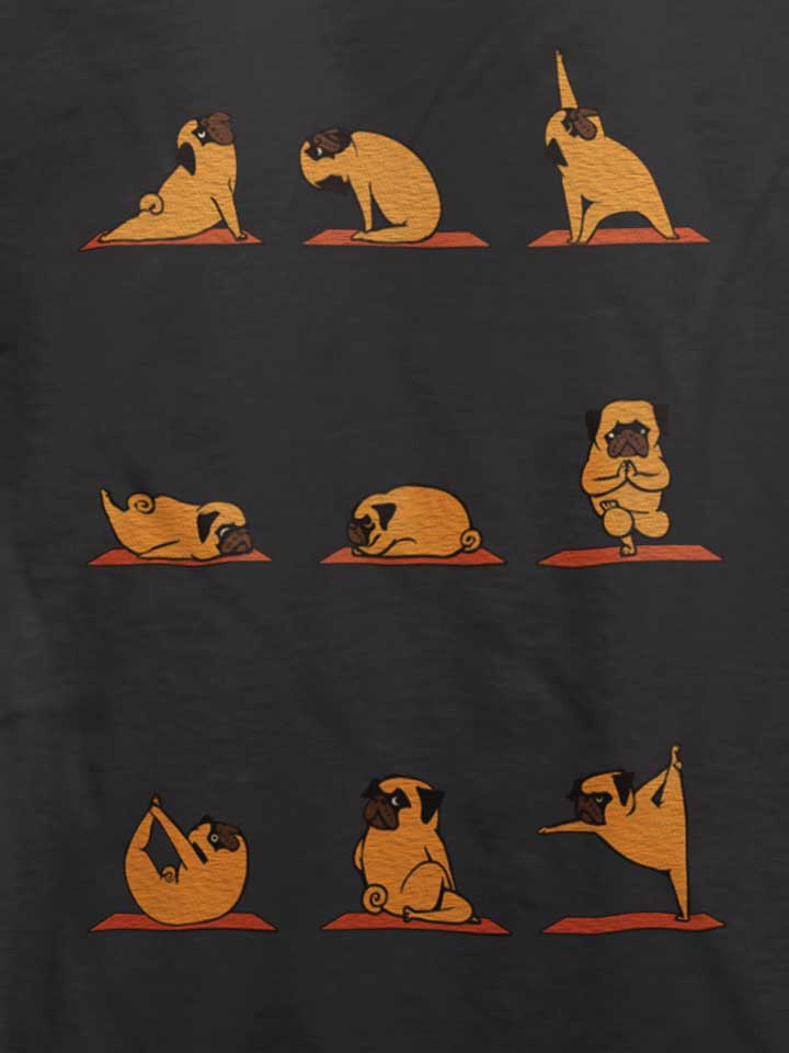 pug-yoga-t-shirt dunkelgrau 4