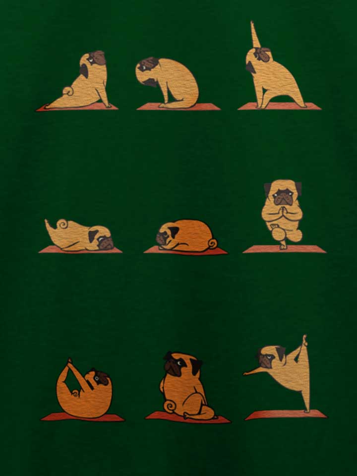 pug-yoga-t-shirt dunkelgruen 4