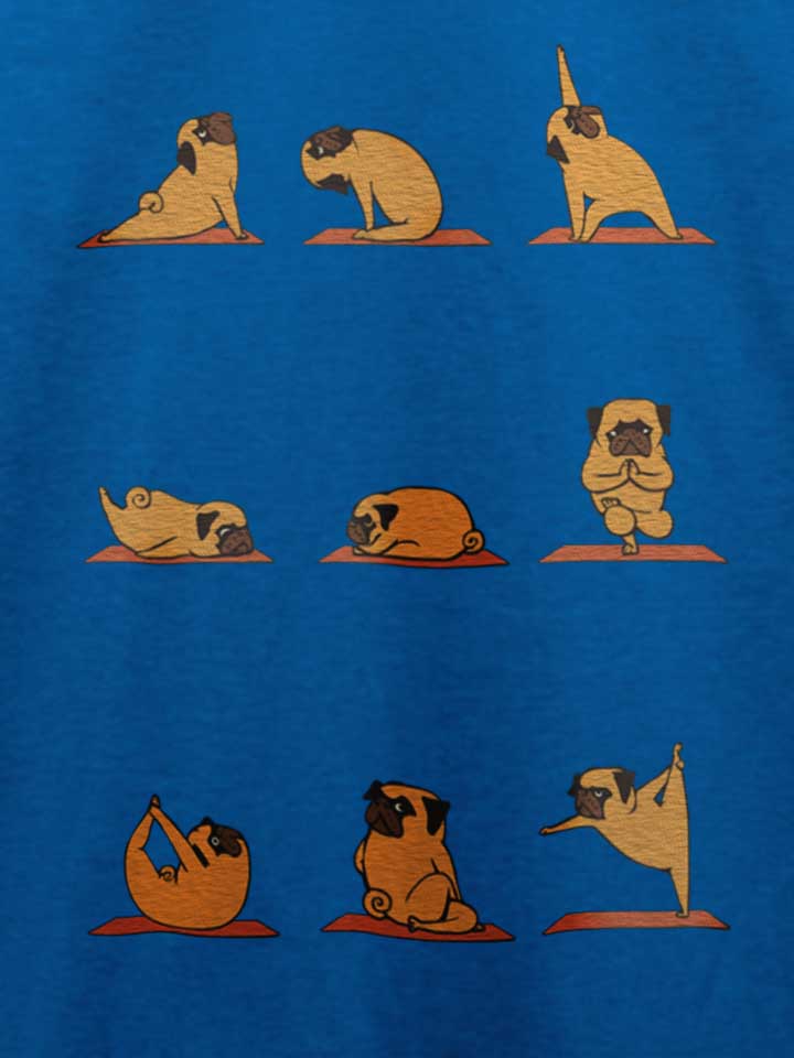 pug-yoga-t-shirt royal 4