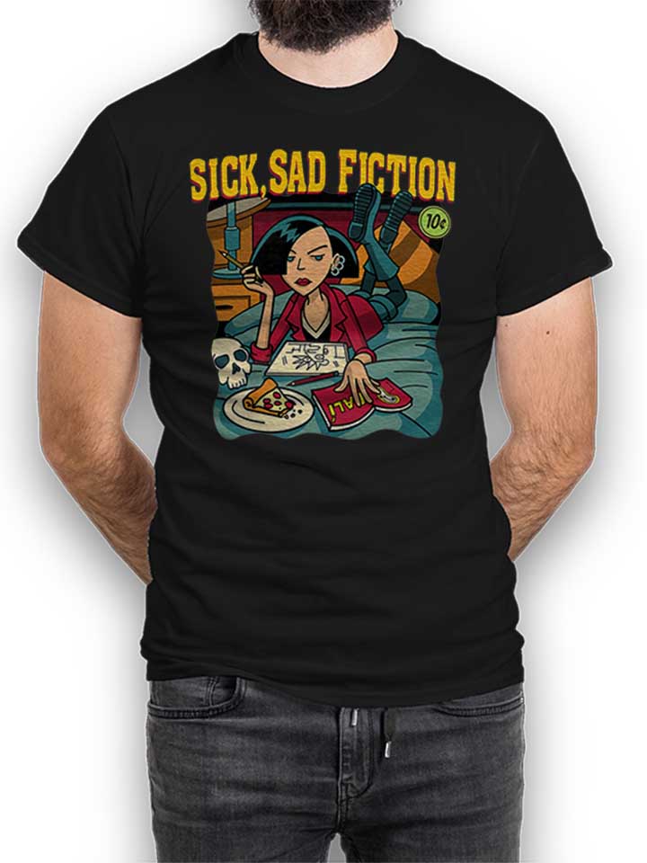 Pulp Fiction Daria T-Shirt nero L