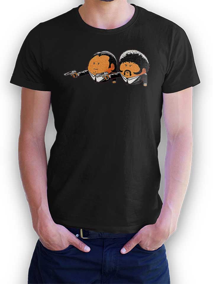 pulp-fiction-orange-t-shirt schwarz 1