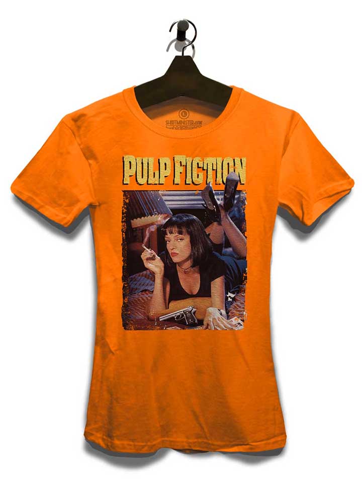 pulp-fiction-vintage-damen-t-shirt orange 3
