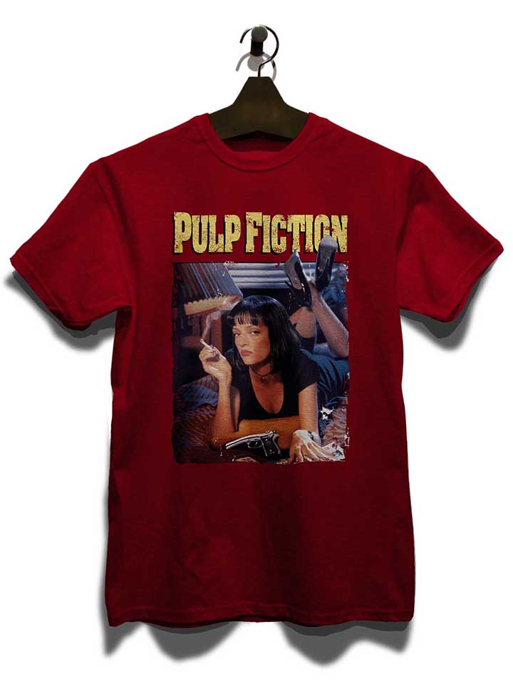 pulp-fiction-vintage-t-shirt bordeaux 3