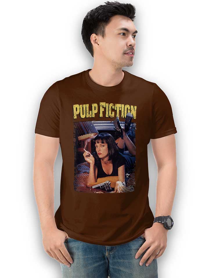 pulp-fiction-vintage-t-shirt braun 2