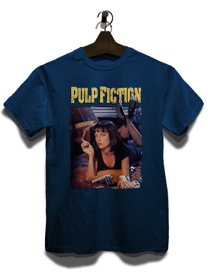 pulp-fiction-vintage-t-shirt dunkelblau 3