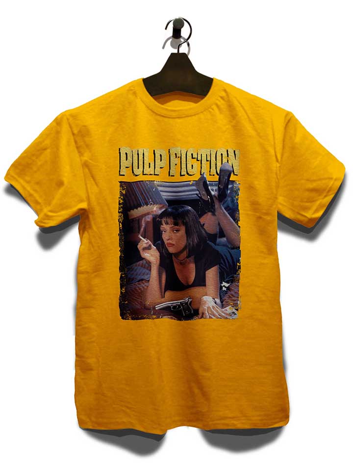 pulp-fiction-vintage-t-shirt gelb 3