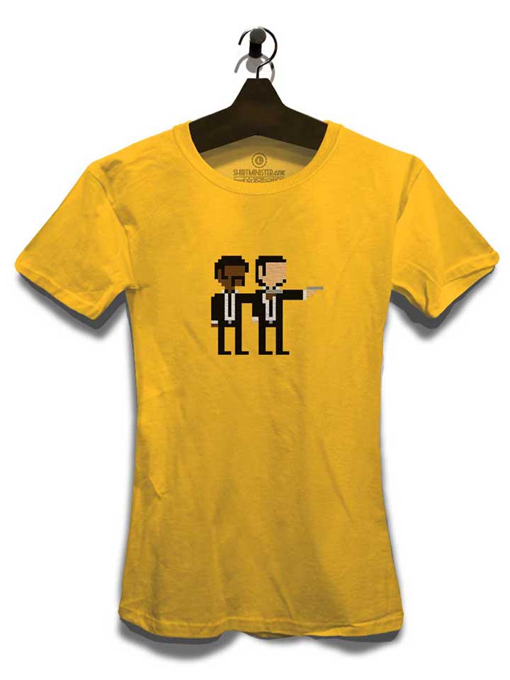 pulp-fiction-damen-t-shirt gelb 3