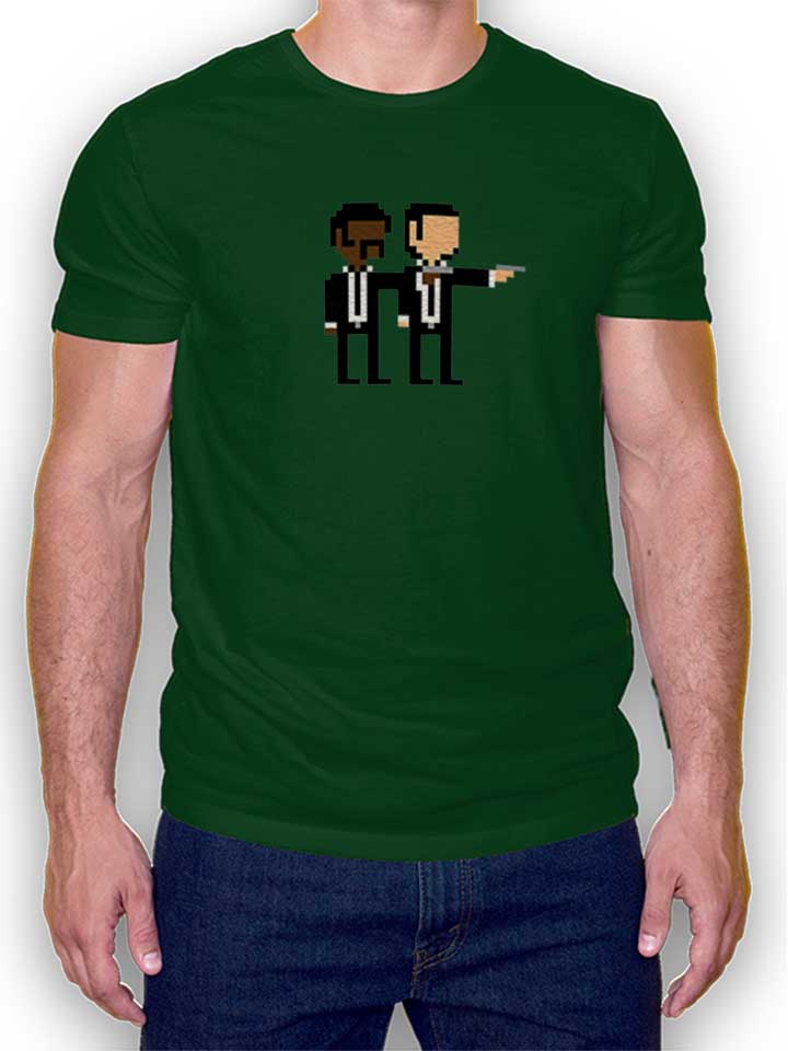Pulp Fiction Camiseta verde-oscuro L