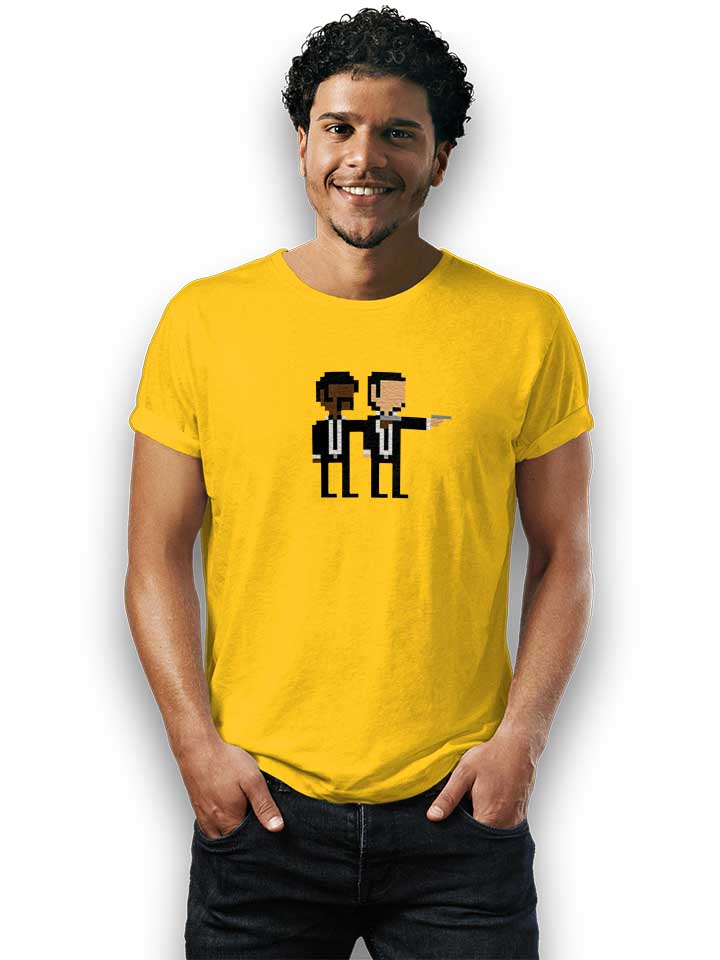 pulp-fiction-t-shirt gelb 2