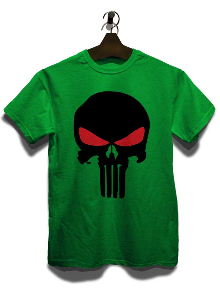 punisher-red-eye-skull-t-shirt gruen 3