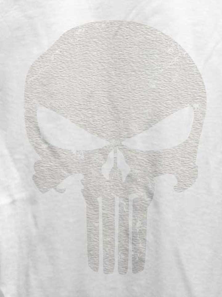 punisher-vintage-skull-damen-t-shirt weiss 4