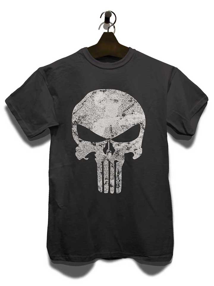 punisher-vintage-skull-t-shirt dunkelgrau 3