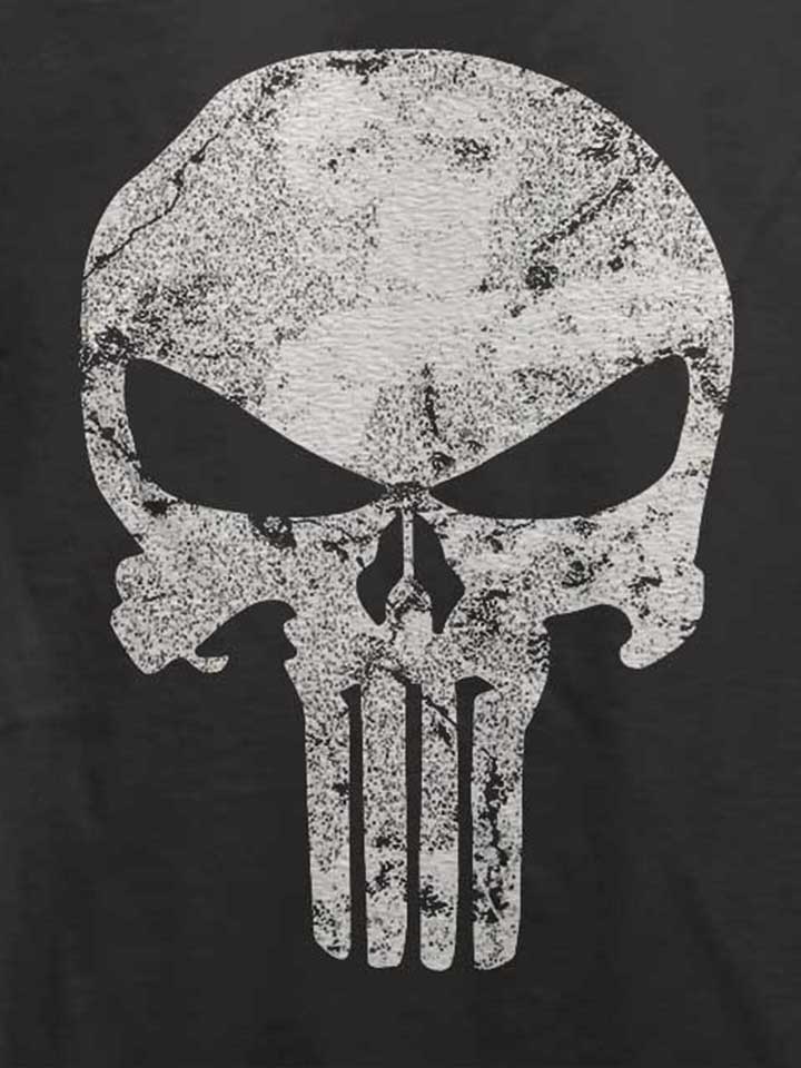 punisher-vintage-skull-t-shirt dunkelgrau 4