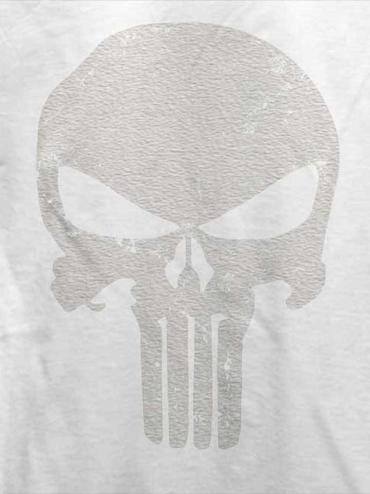 punisher-vintage-skull-t-shirt weiss 4