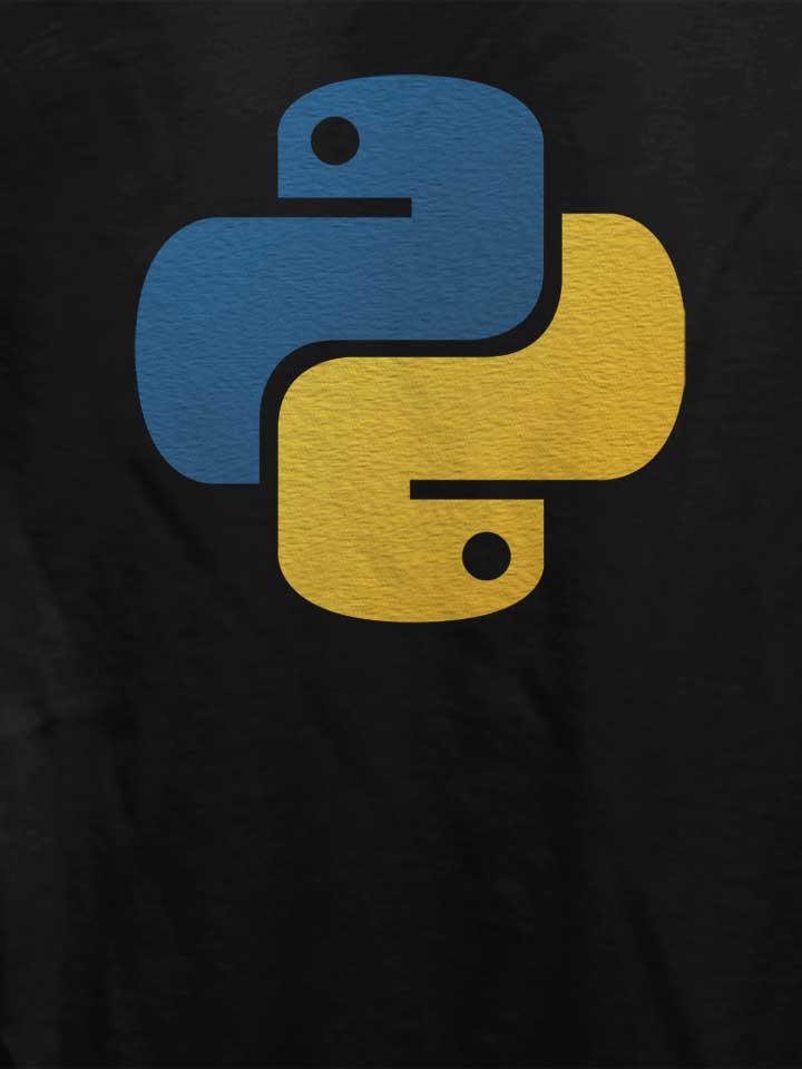 python-logo-damen-t-shirt schwarz 4