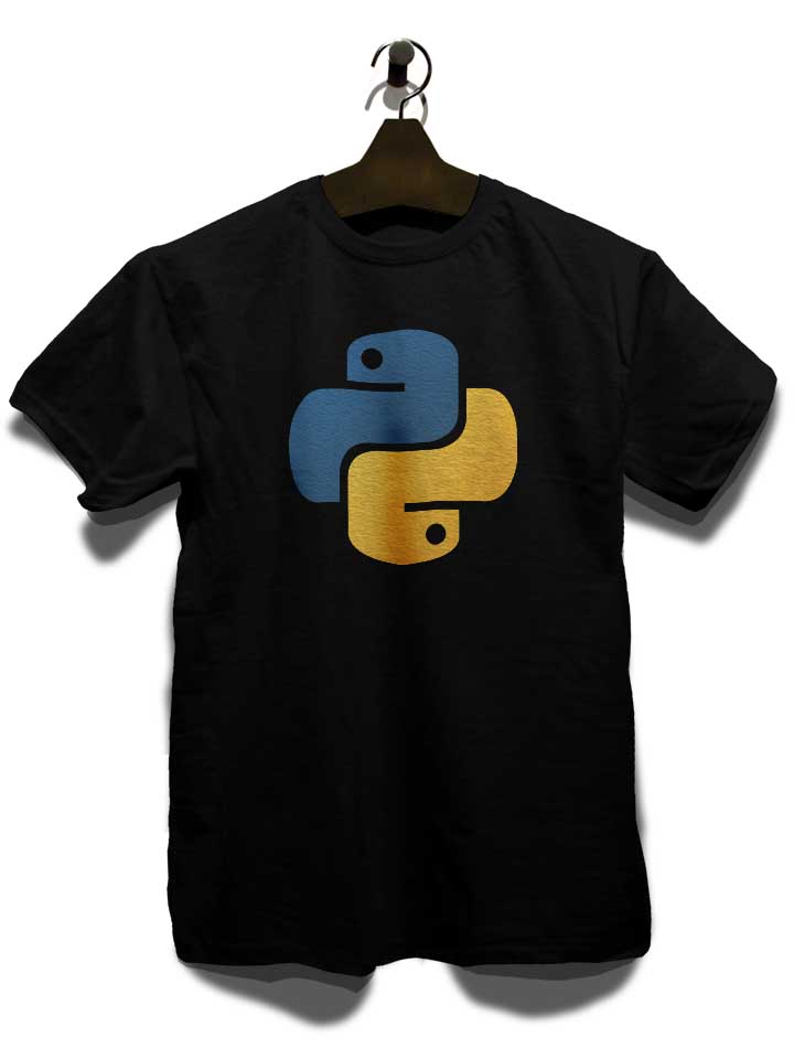 python-logo-t-shirt schwarz 3