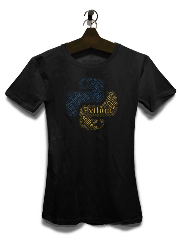 python-programmer-developer-damen-t-shirt schwarz 3
