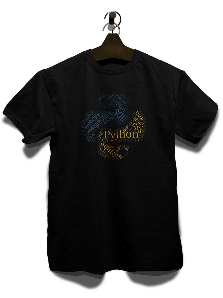 python-programmer-developer-t-shirt schwarz 3