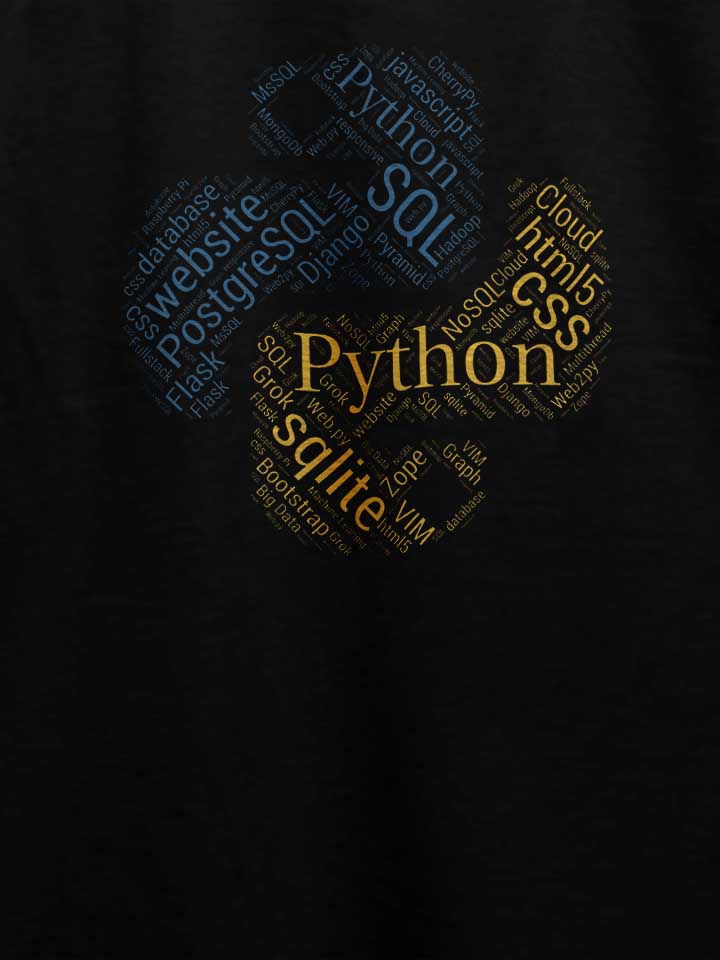 python-programmer-developer-t-shirt schwarz 4