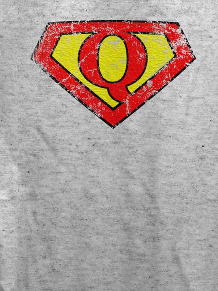 q-buchstabe-logo-vintage-damen-t-shirt grau-meliert 4