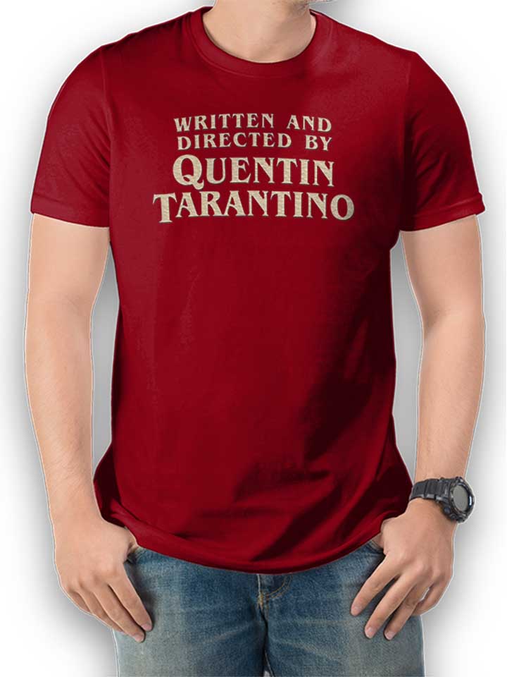 Quentin Tarrantino T-Shirt bordeaux L