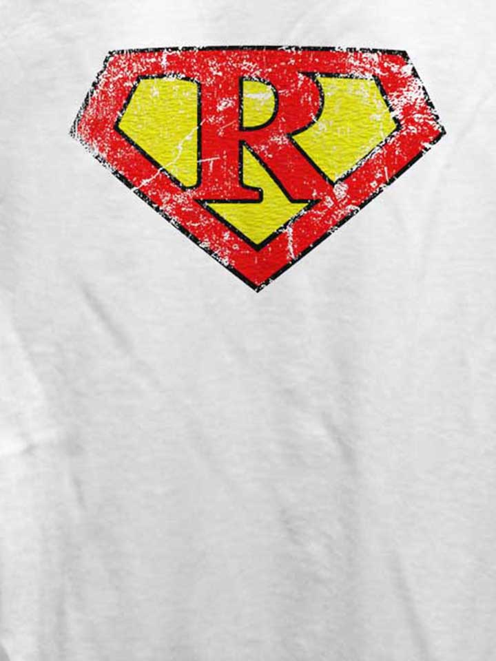 r-buchstabe-logo-vintage-damen-t-shirt weiss 4