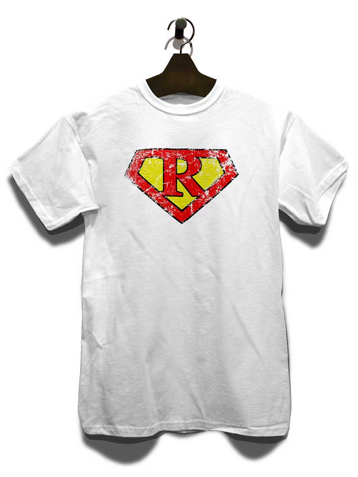 r-buchstabe-logo-vintage-t-shirt weiss 3