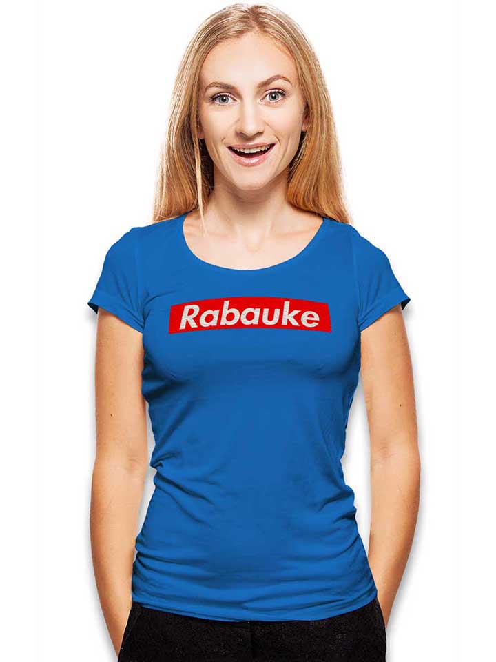 rabauke-damen-t-shirt royal 2