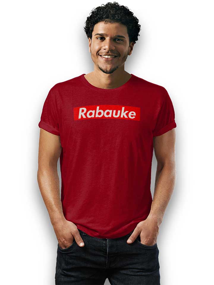 rabauke-t-shirt bordeaux 2