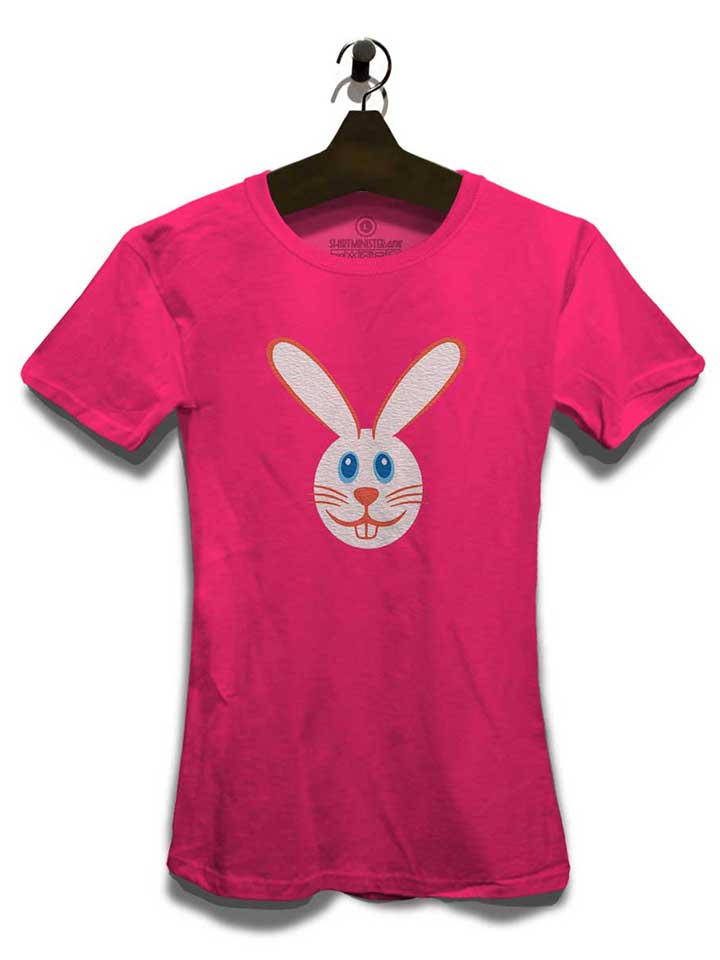 rabbit-cartoon-damen-t-shirt fuchsia 3