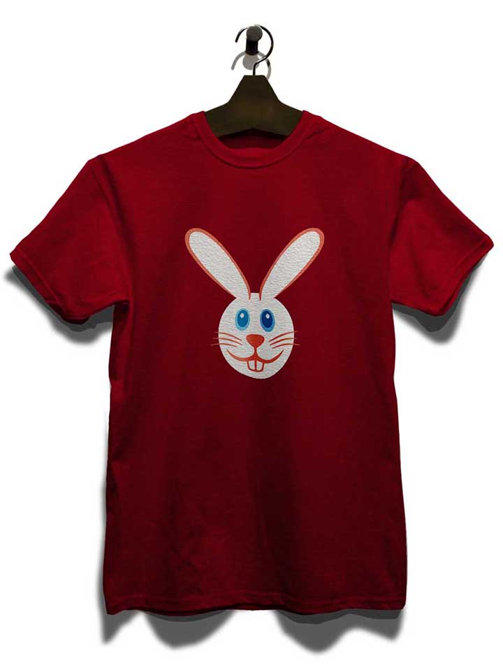 rabbit-cartoon-t-shirt bordeaux 3