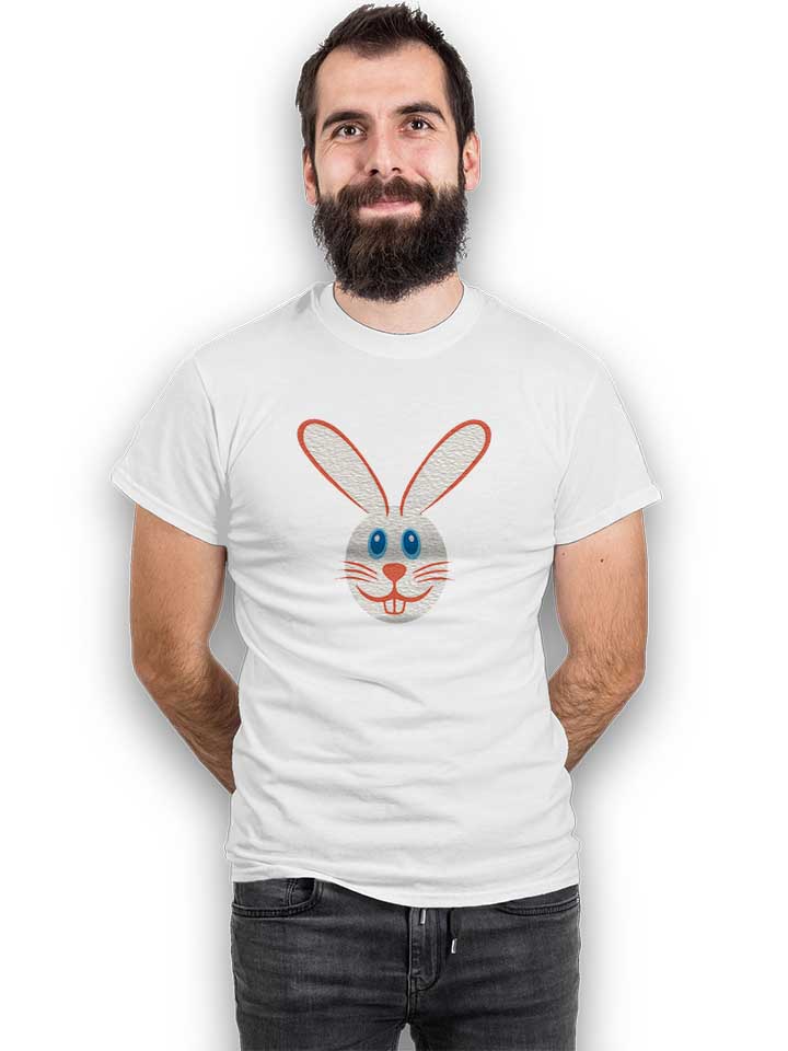 rabbit-cartoon-t-shirt weiss 2