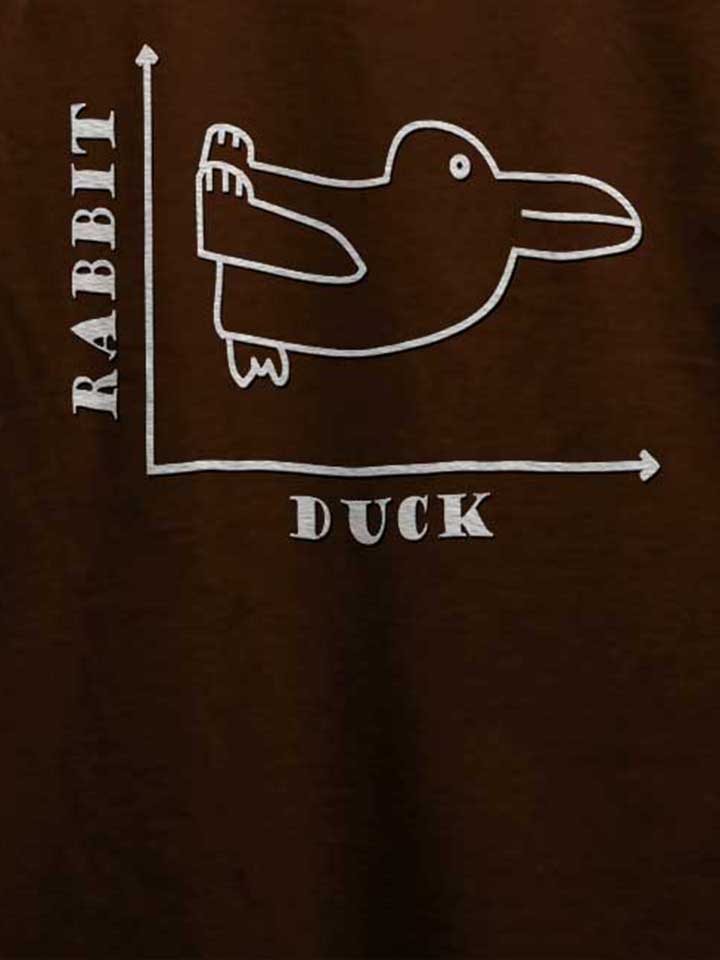 rabbit-duck-t-shirt braun 4