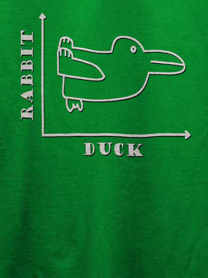 rabbit-duck-t-shirt gruen 4