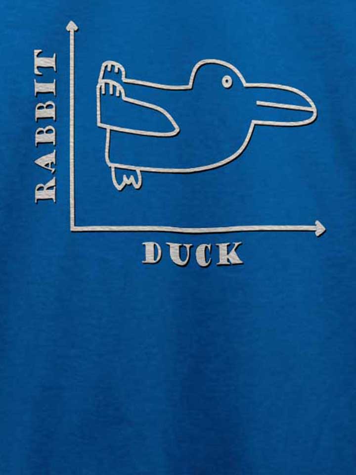 rabbit-duck-t-shirt royal 4